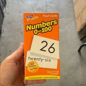 Trend Numbers 0-100 Flash Cards